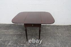 Victorian Late 1800s Drop Leaf Dining Dinette Table 4031