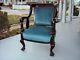Victorian Late 19th Century Unusual Carved Chair Beautiful No Reserve