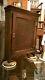 Victorian Walnut Corner Cabinet with Spoon Carved Doors Circa Late 1800's