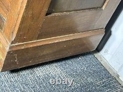 Victorian Walnut Three Drawer Wash Stand/dresser late 19th c. Caster Wheels