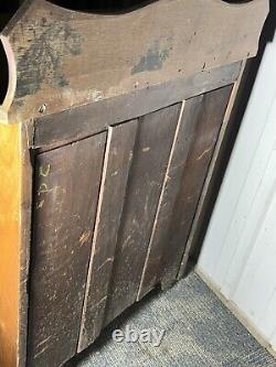 Victorian Walnut Three Drawer Wash Stand/dresser late 19th c. Caster Wheels