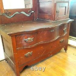 Vintage Dresser Vanity, Makeup Table, Beautiful. Pre century late 1800s