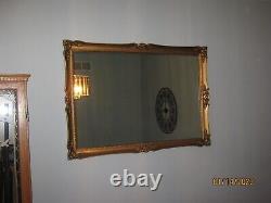 Vintage J. A. Olson Wall Mirror 46 x 32 Made in USA