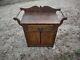 Vintage Late 19th Century Wood Washstand Stand