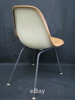 Vintage Late'50s-Early'60s Herman Miller DSX-1 Chair, Original Naugahyde (C)