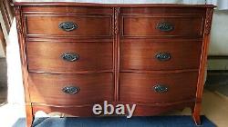 Vintage Mahogany 5 Piece Bedroom Set from late 1940s