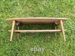 Vintage Modern Folding SLAT Table Walnut Legs With Mortise & Tenon Joints