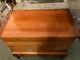 Vtg Southern Dovetail Sugar Chest Cherry Mid to Late 1800s with bottom drawer