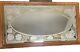 Vtg Windsor Art Etched Floral Inlay Wall Mirror MCM Art Deco Nice & Rare