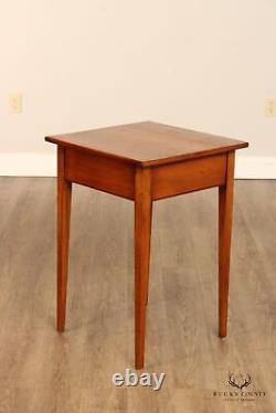 William Draper Shaker Style Solid Pine Side Table